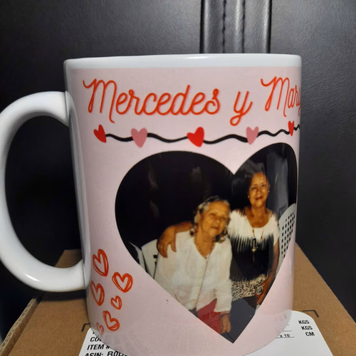 Mug Personalizado "Te Amo Mamá" Vista 1