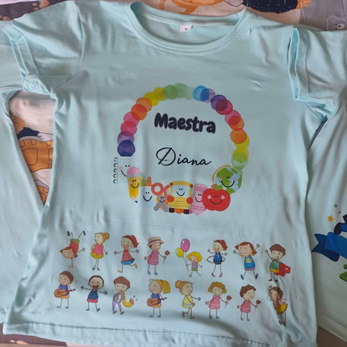 Camisetas "Rumbo a Preescolar" Vista 1